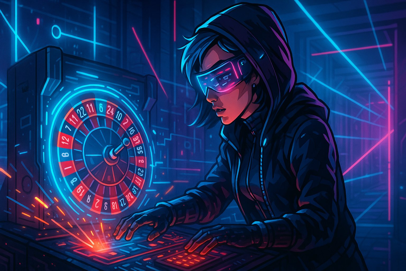 Colorful game wheel imagery representing casual bit 64 entertainment browsing
